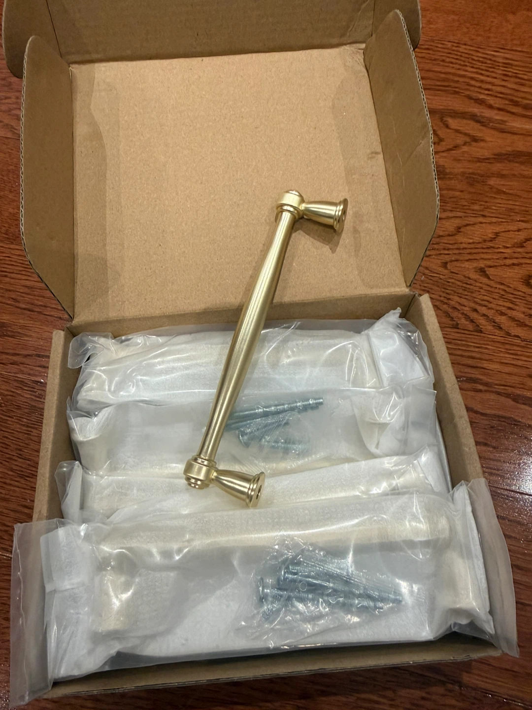 Goldenwarm 9pcs Gold Drawer Pulls 3-3/4in