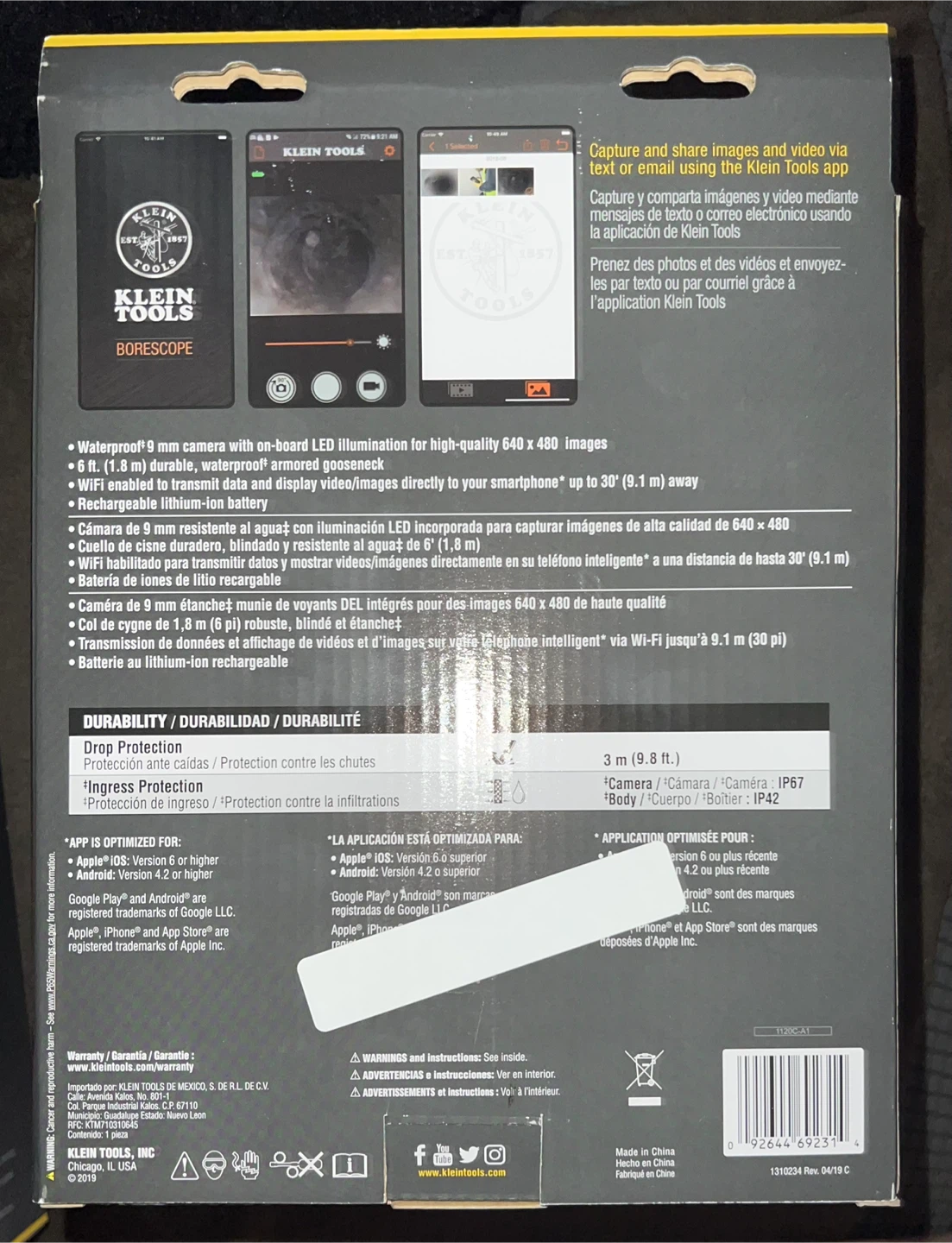 Klein Tools ET20 WiFi Borescope - photo 2