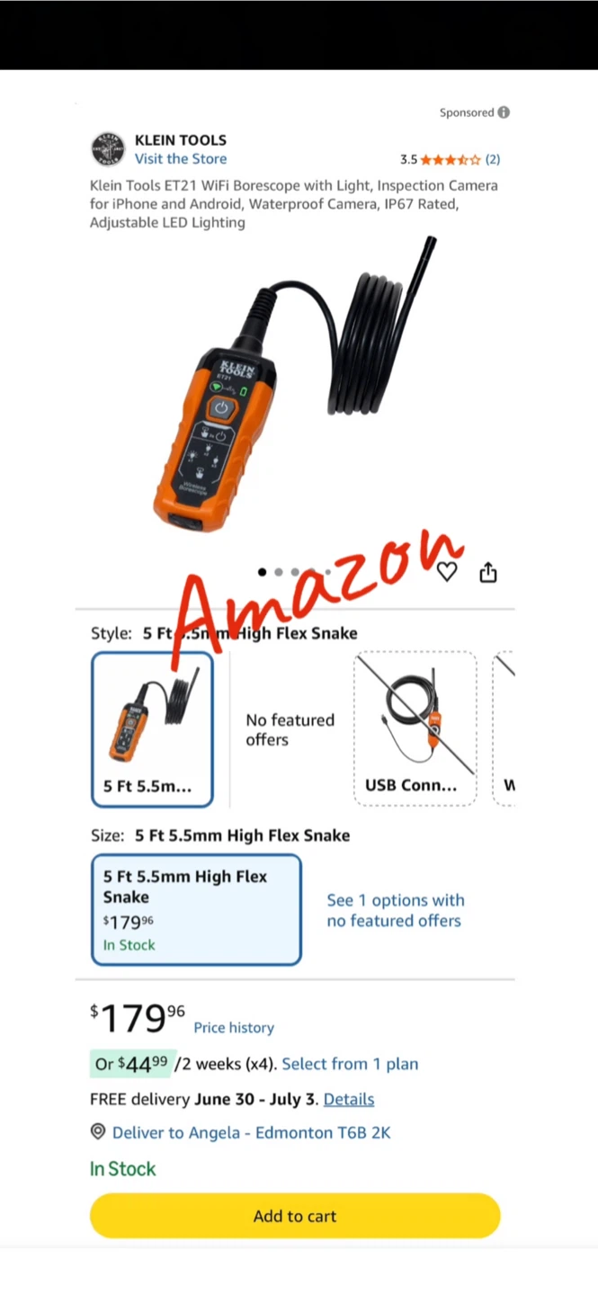 Klein Tools ET20 WiFi Borescope - photo 5