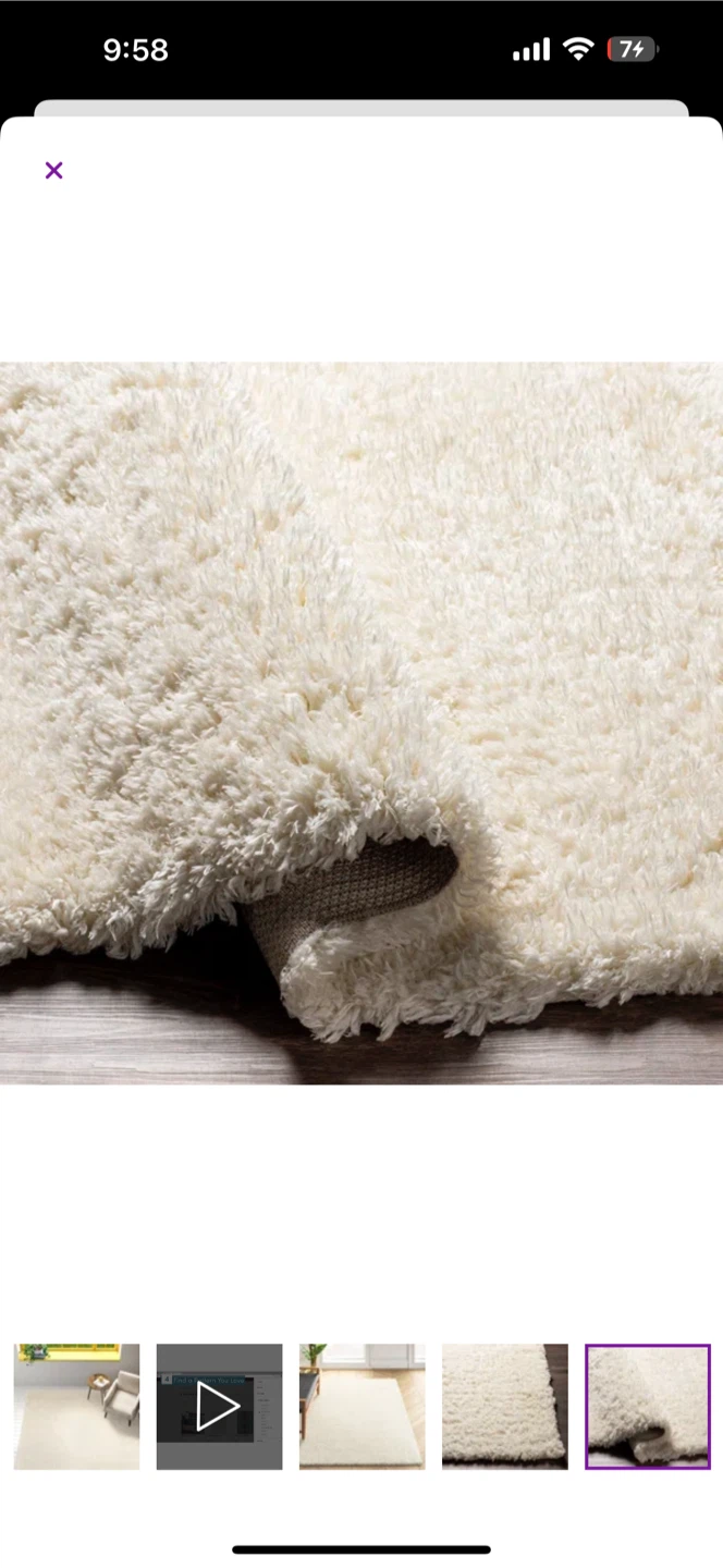 Gilkey Machine Woven Cream Area Rug