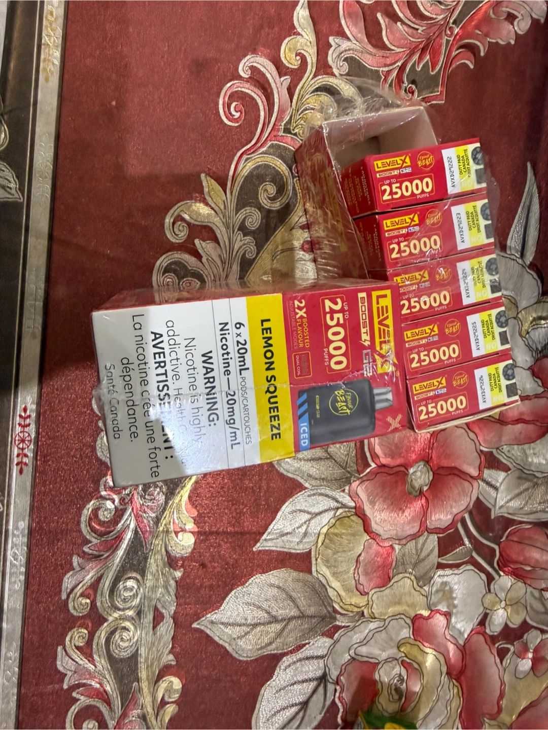 LEVEL X Lemon Squeeze Boost 25000 Puffs
