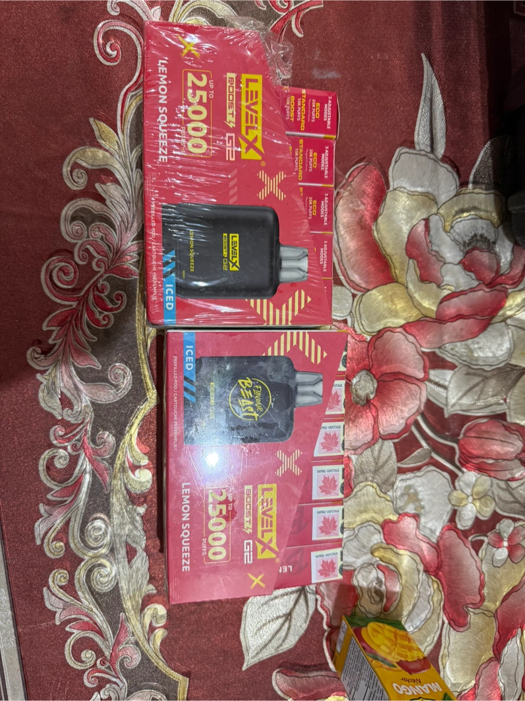 LEVEL X Lemon Squeeze Boost 25000 Puffs - photo 4