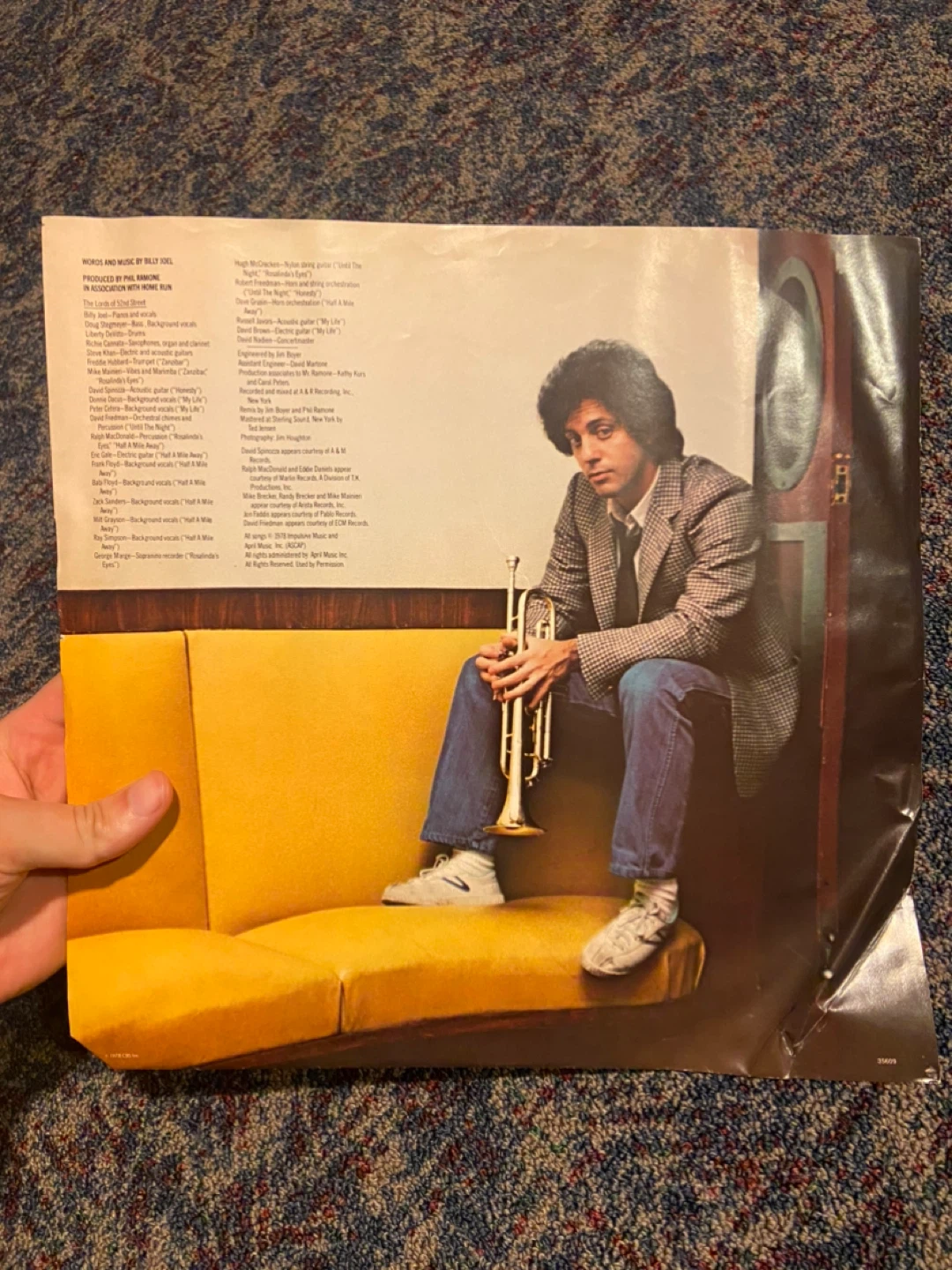 Billy Joel 52nd Street Vinyl Record - photo 5