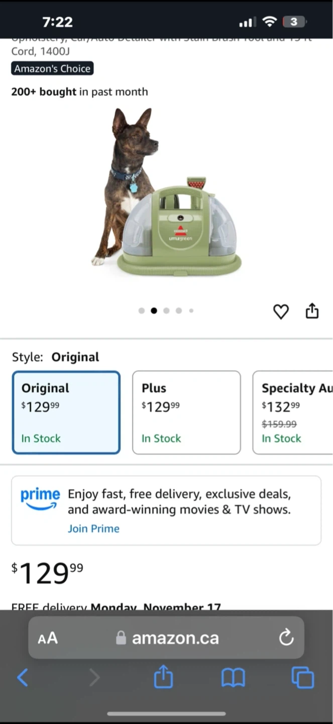Bissell Little Green Portable Carpet Cleaner - photo 3