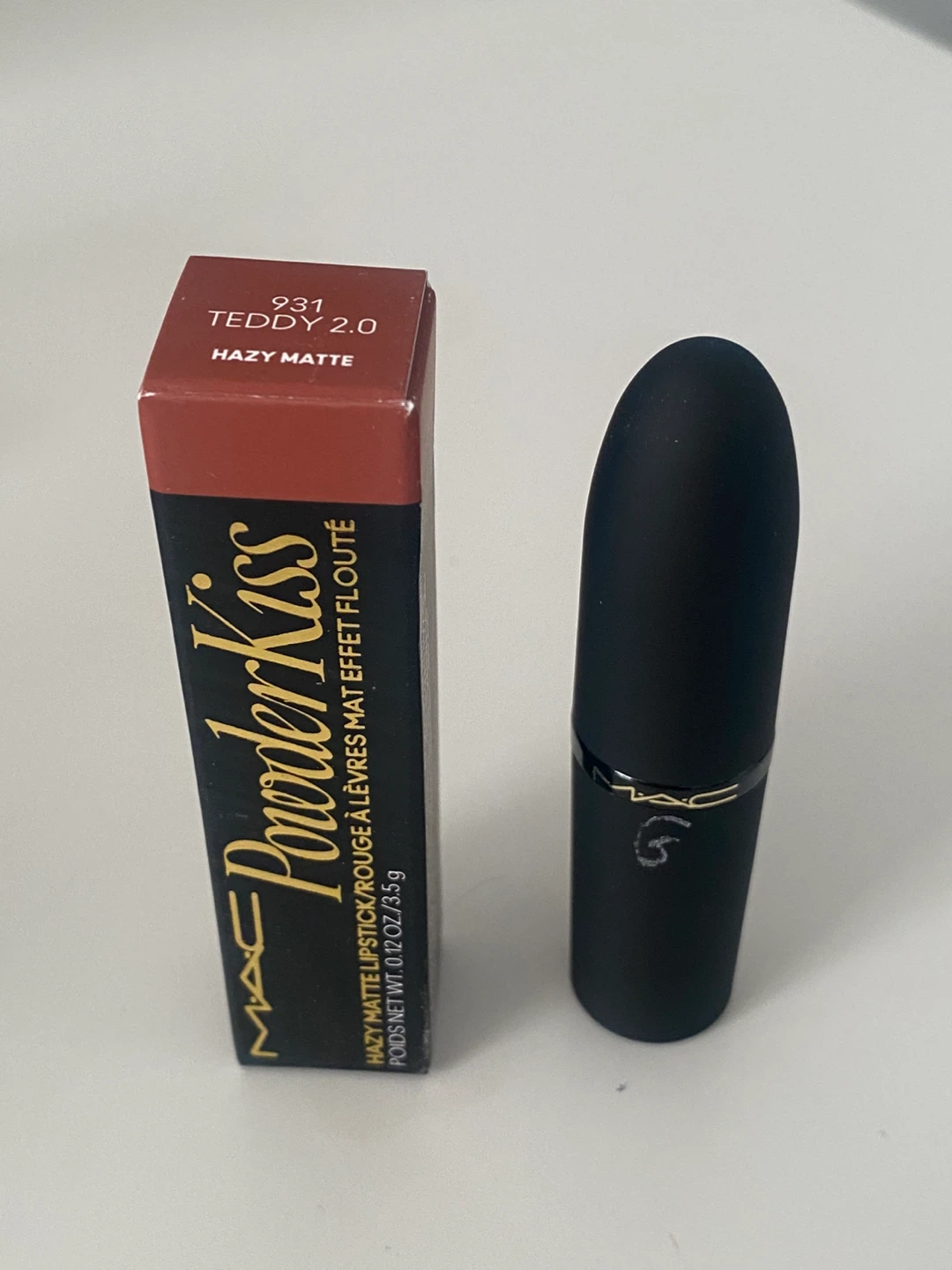 MAC Powder Kiss Lipstick 931 Teddy 2.0 Hazy Matte - photo 3