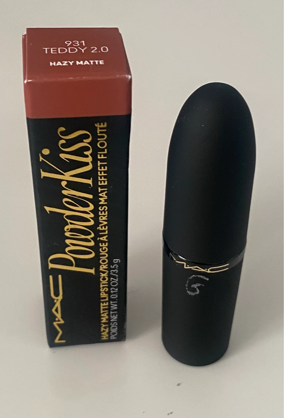 MAC Powder Kiss Lipstick 931 Teddy 2.0 Hazy Matte - photo 2