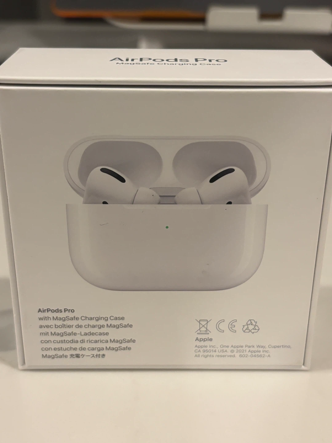 Apple AirPods Pro (1st Gen) – A2190 – Case + Box + Accessories - photo 4