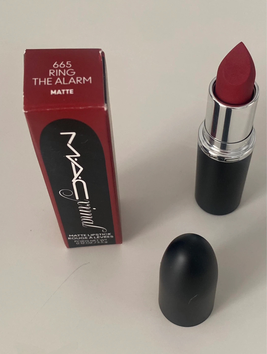 MAC Matte Lipstick - 665 Ring The Alarm