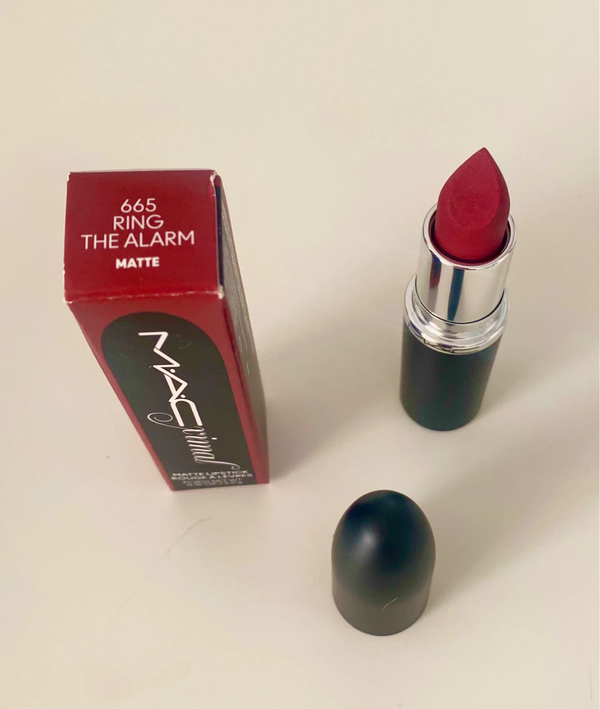 MAC Matte Lipstick - 665 Ring The Alarm - photo 3