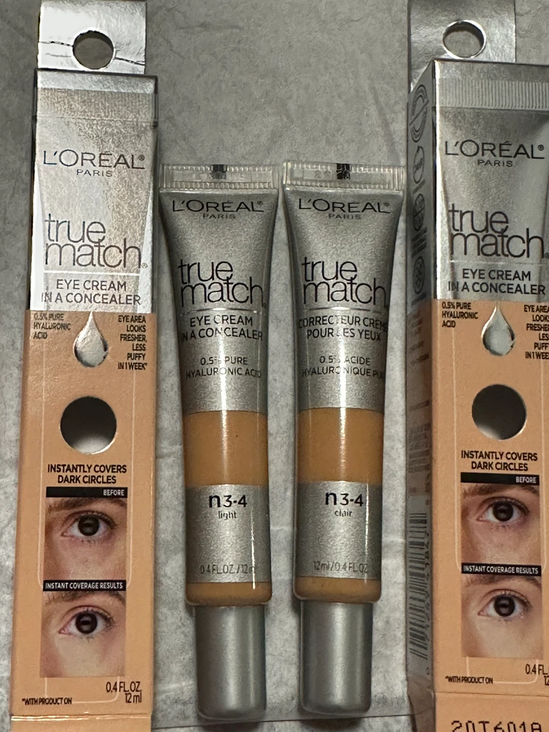 L'Oréal True Match Eye Cream in a Concealer N3-4 Light