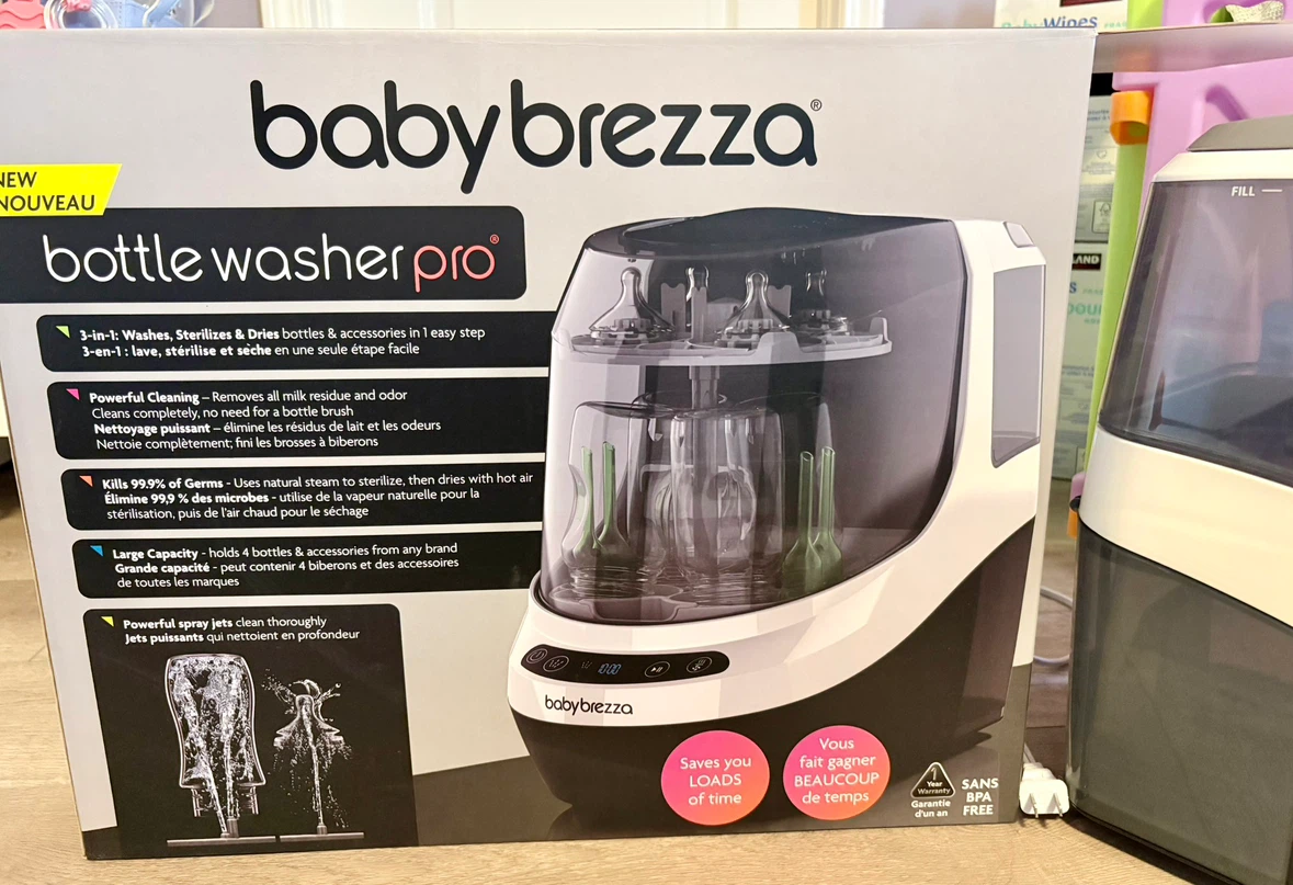 EUC Baby Brezza Bottle Washer Pro