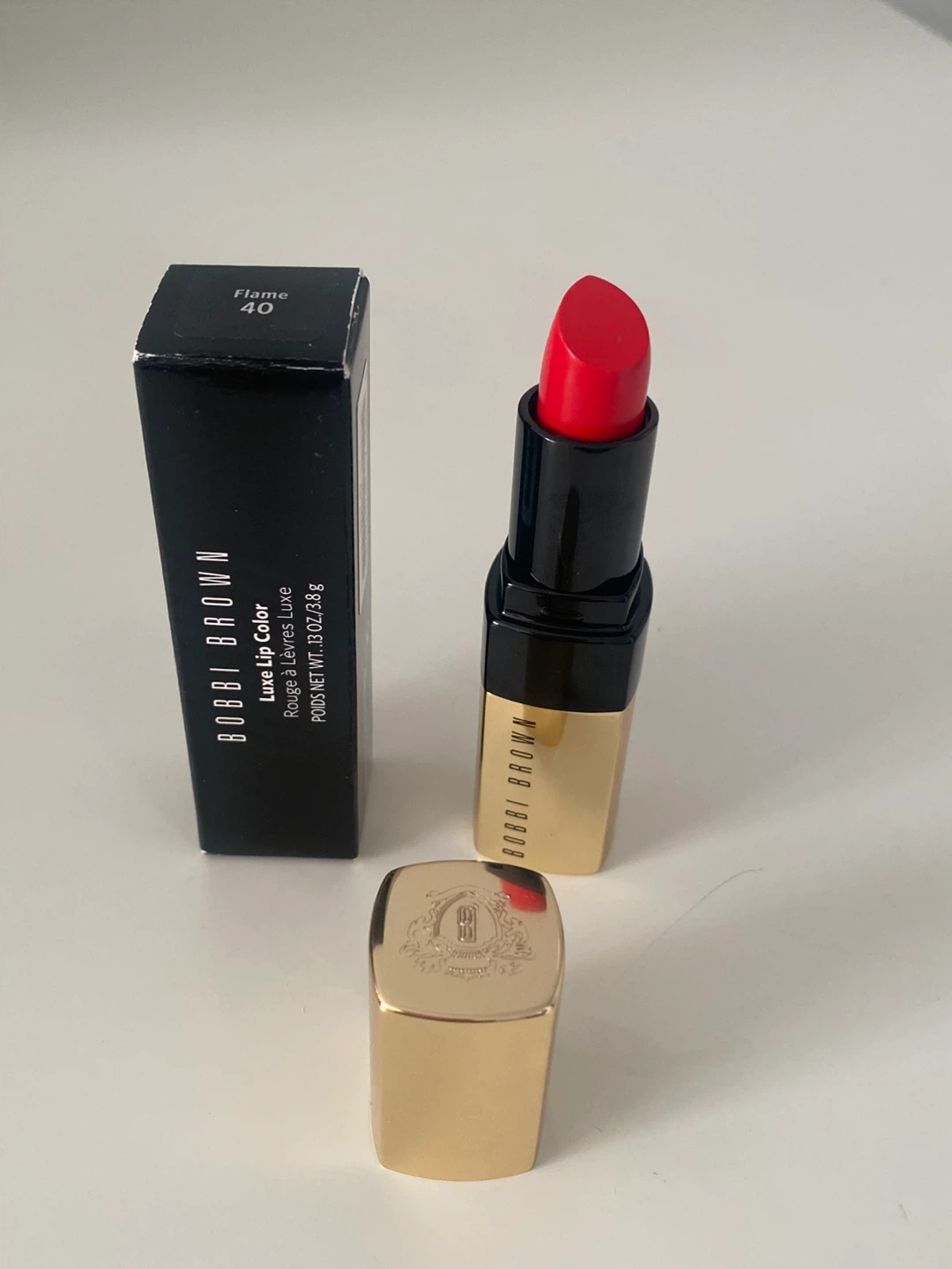 Bobbi Brown Luxe Lip Color Lipstick - Flame 40 - photo 3