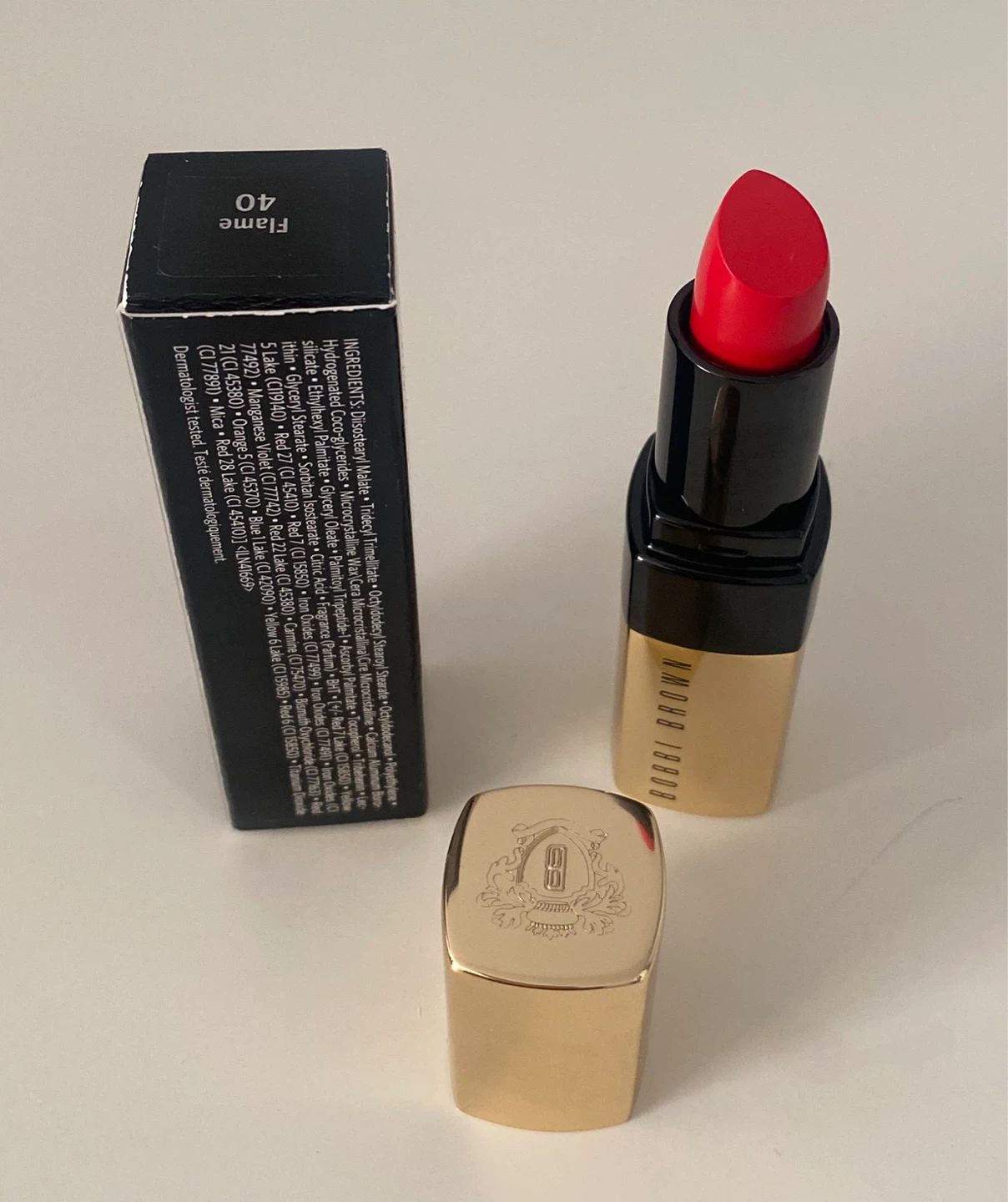Bobbi Brown Luxe Lip Color Lipstick - Flame 40 - photo 2