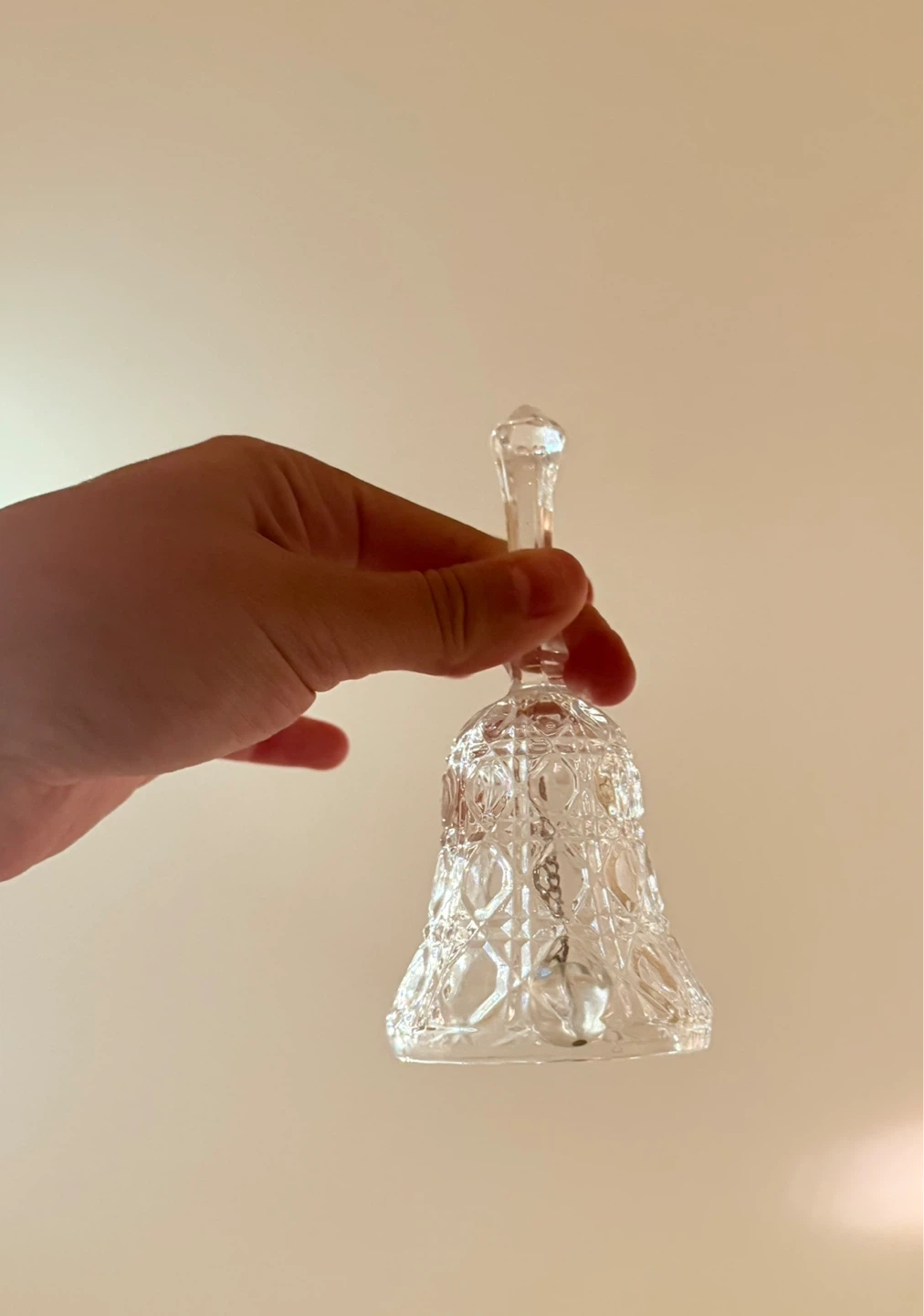 Crystal Glass Bell - photo 2