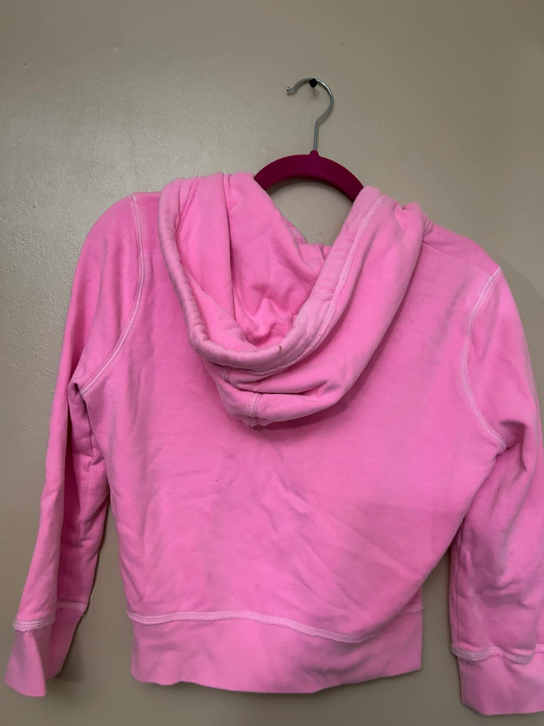 Hollister Zip-Up Pink Hoodie {Medium} - photo 2
