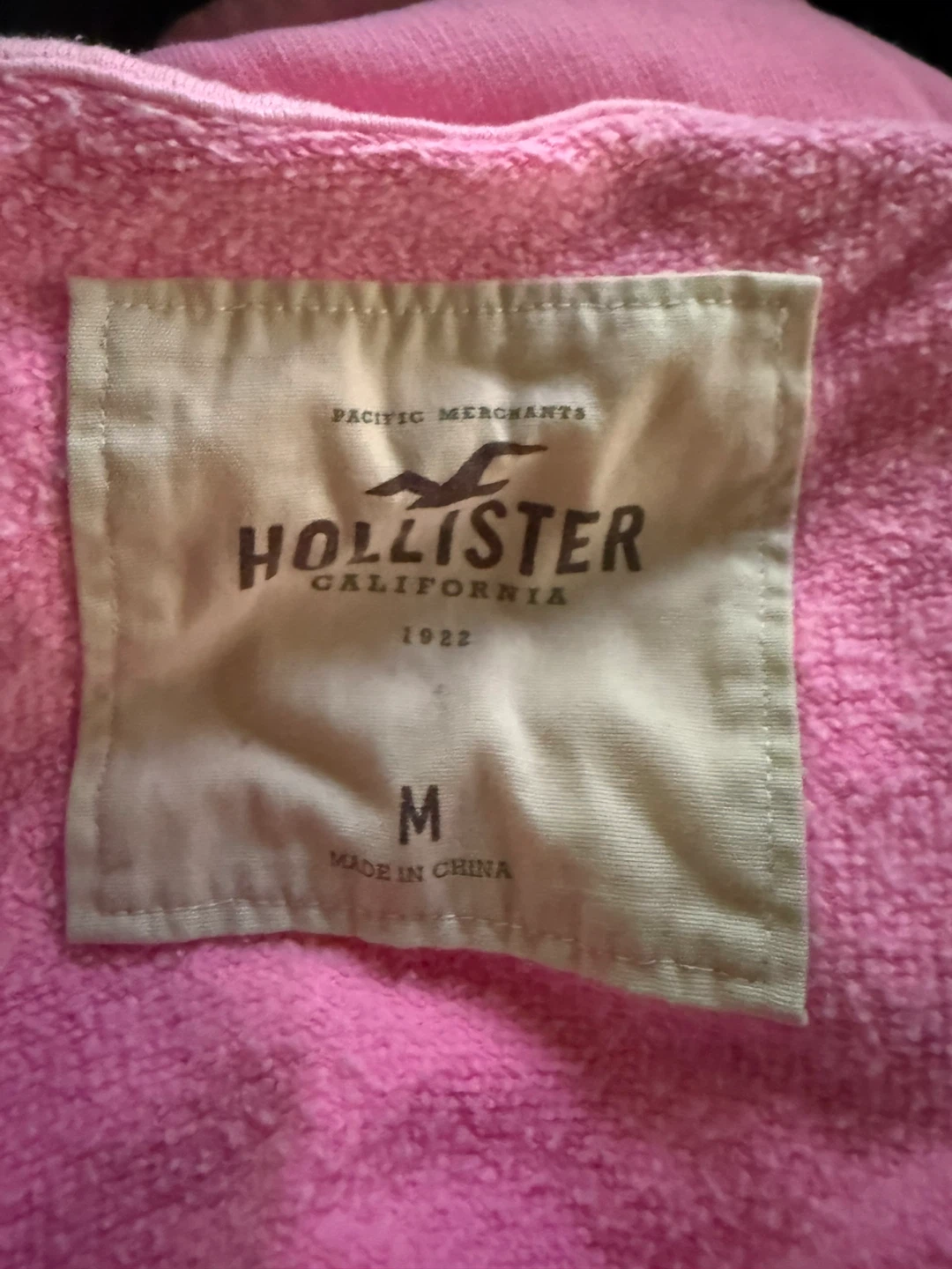 Hollister Zip-Up Pink Hoodie {Medium} - photo 3