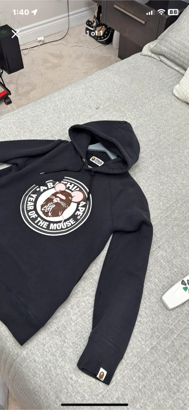 BAPE Year of the Mouse Hoodie