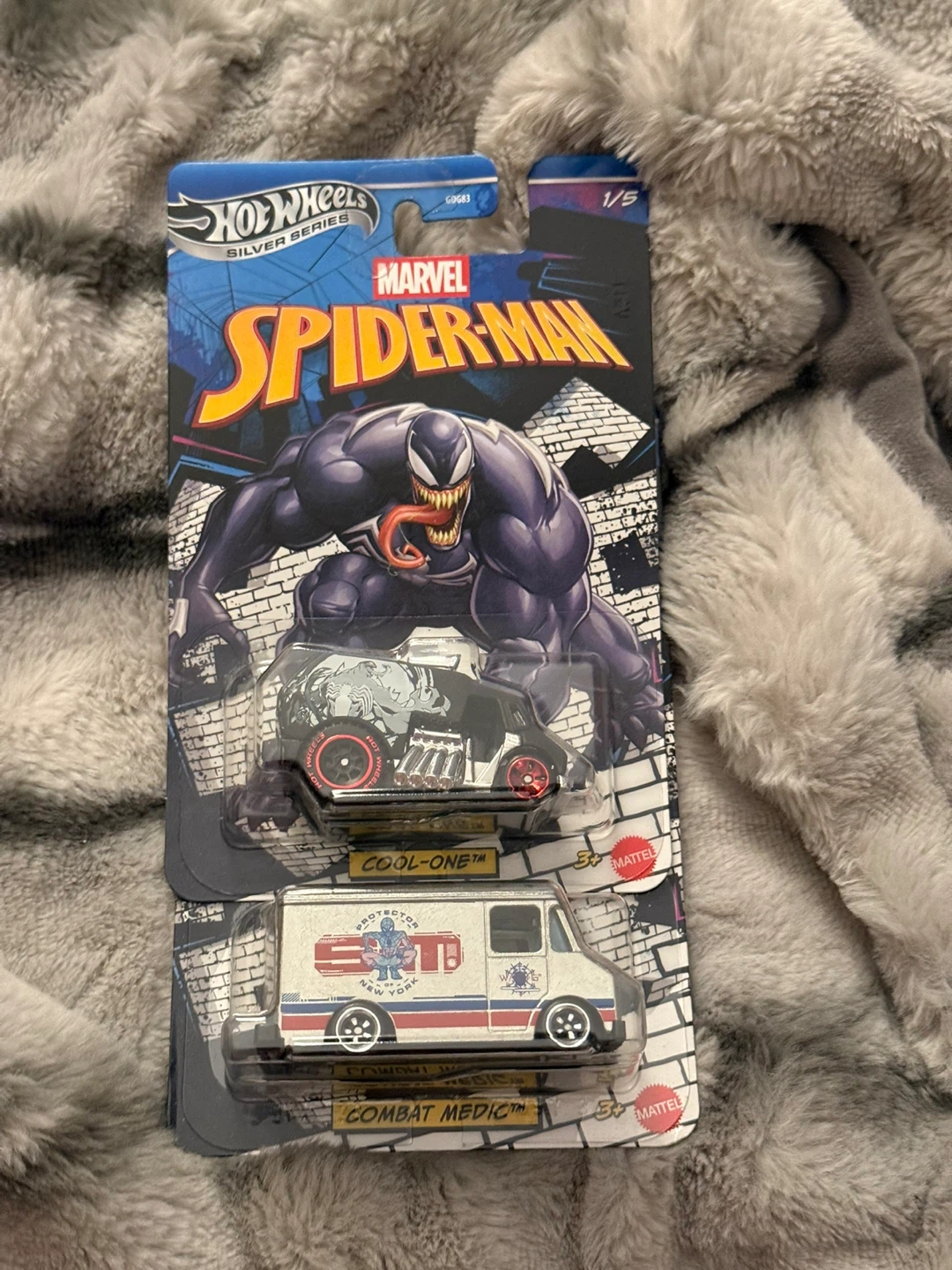 Hot Wheels Silver Series Marvel Spider-Man 2 Pack