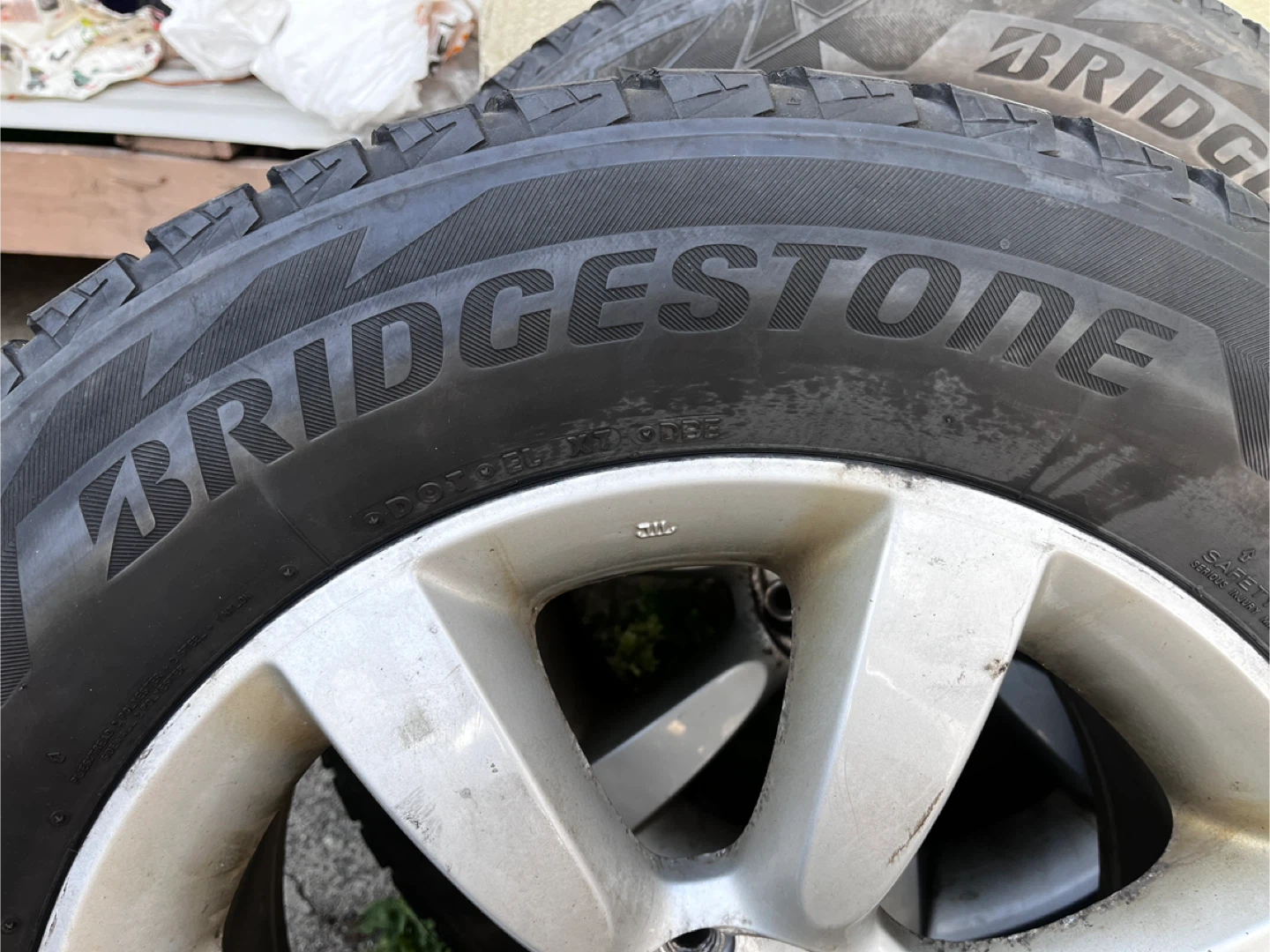 Bridgestone Tires with Rims