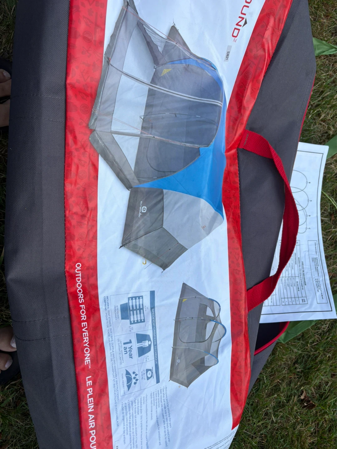 Outbound 8-Person Dome Tent with Screen Room - photo 3