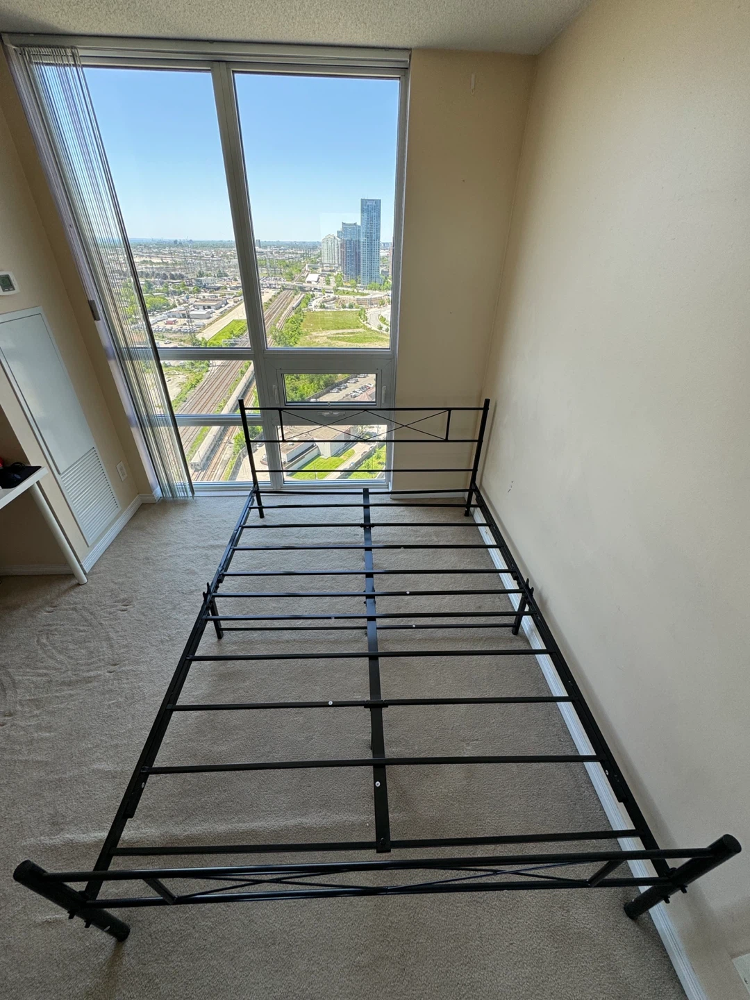 Black Iron Full Size Bed Frame