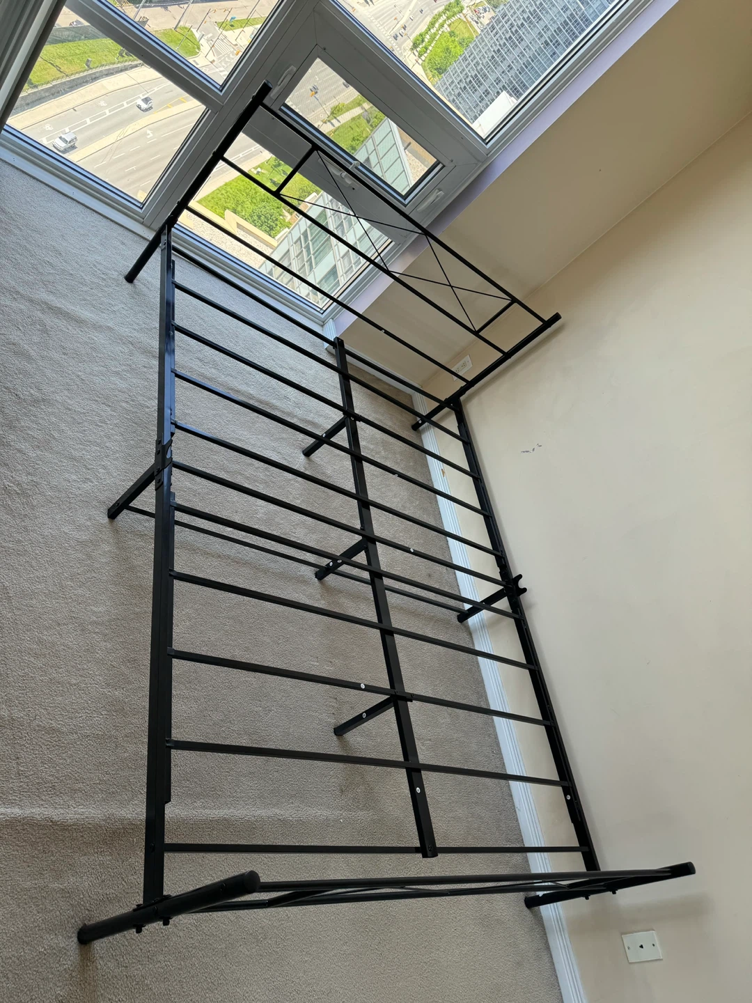 Black Iron Full Size Bed Frame - photo 2