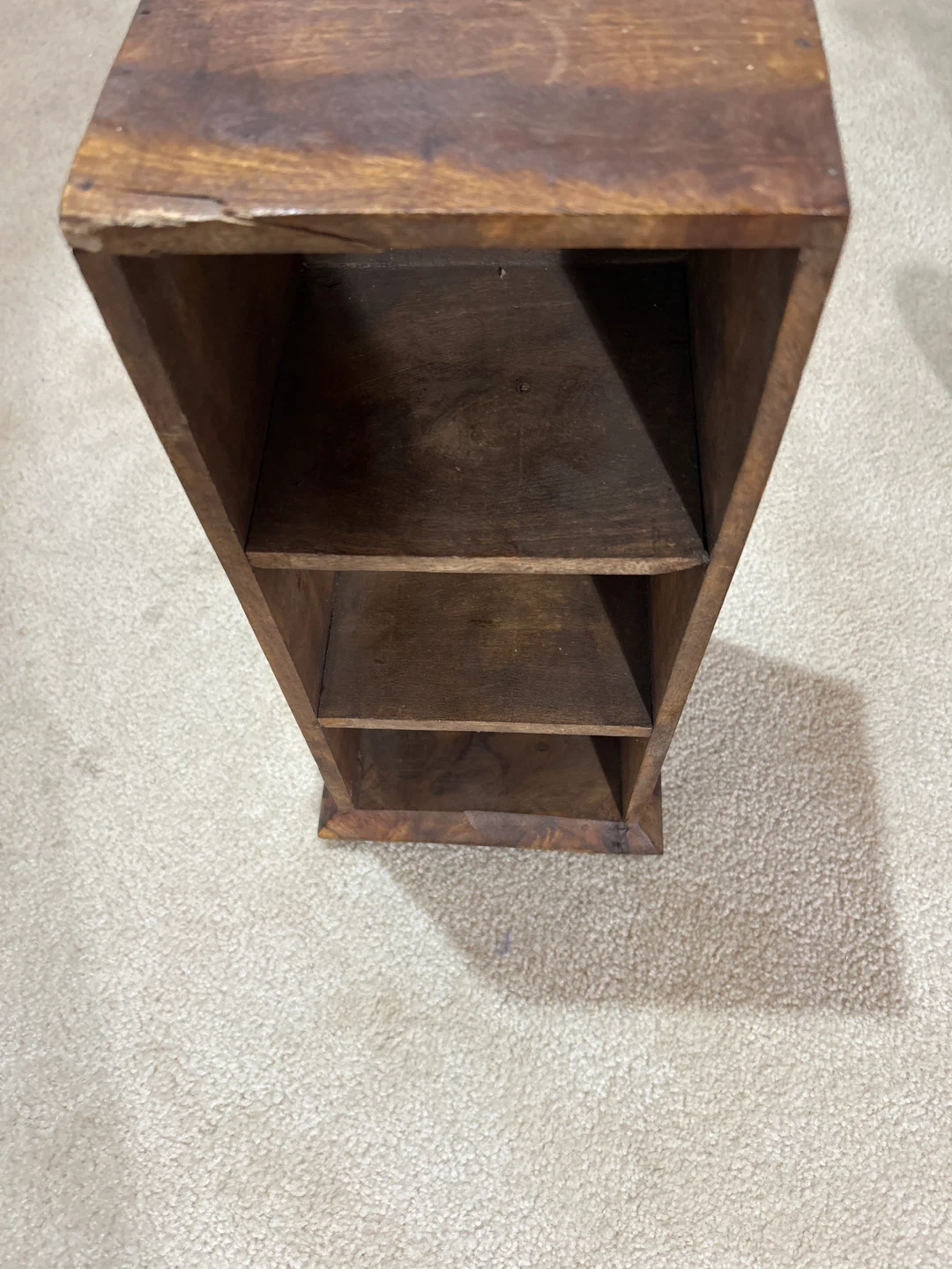 Wooden Shelf Unit - photo 2