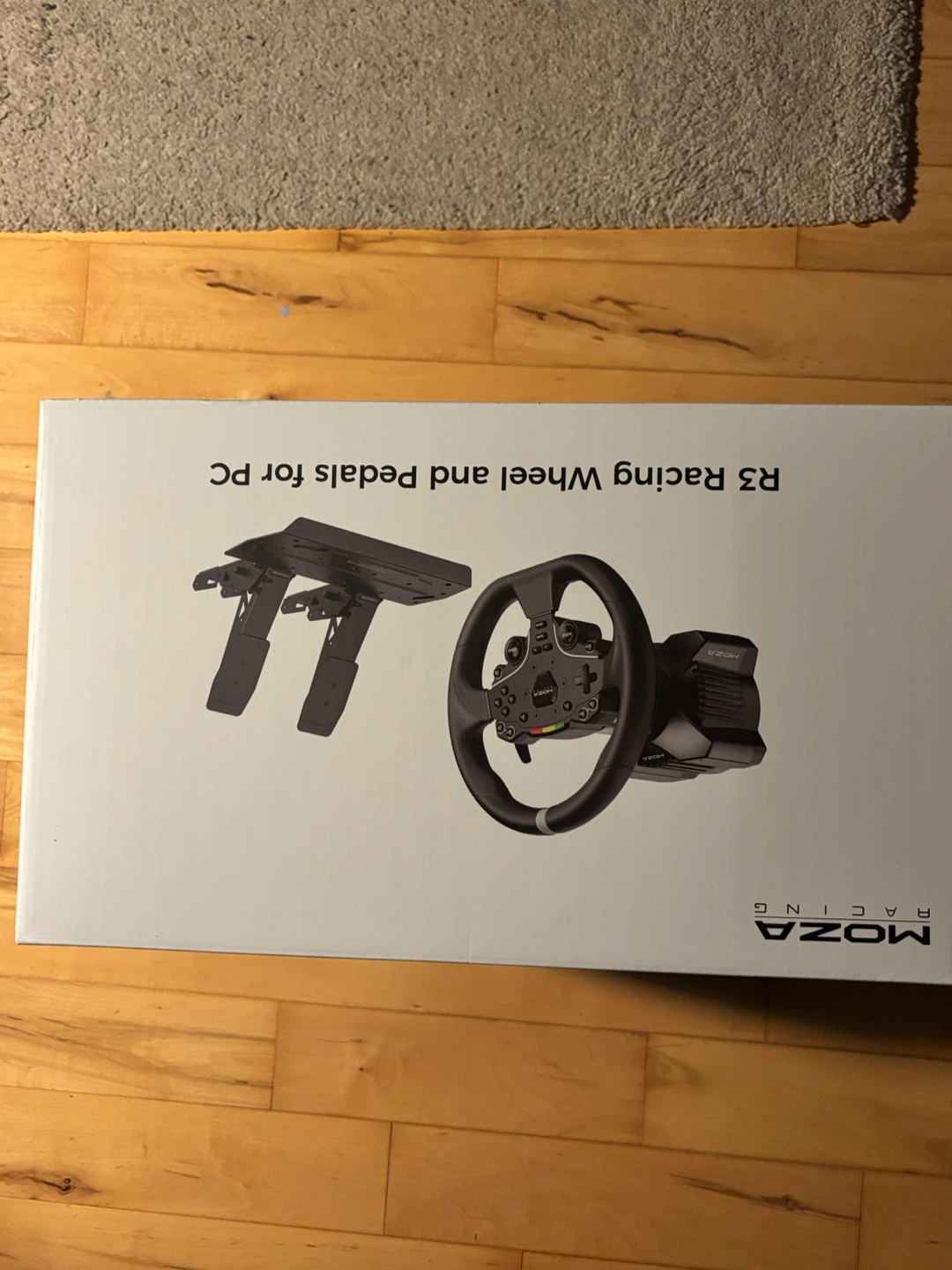 MOZA R3 Racing Wheel and Pedals for PC - photo 2