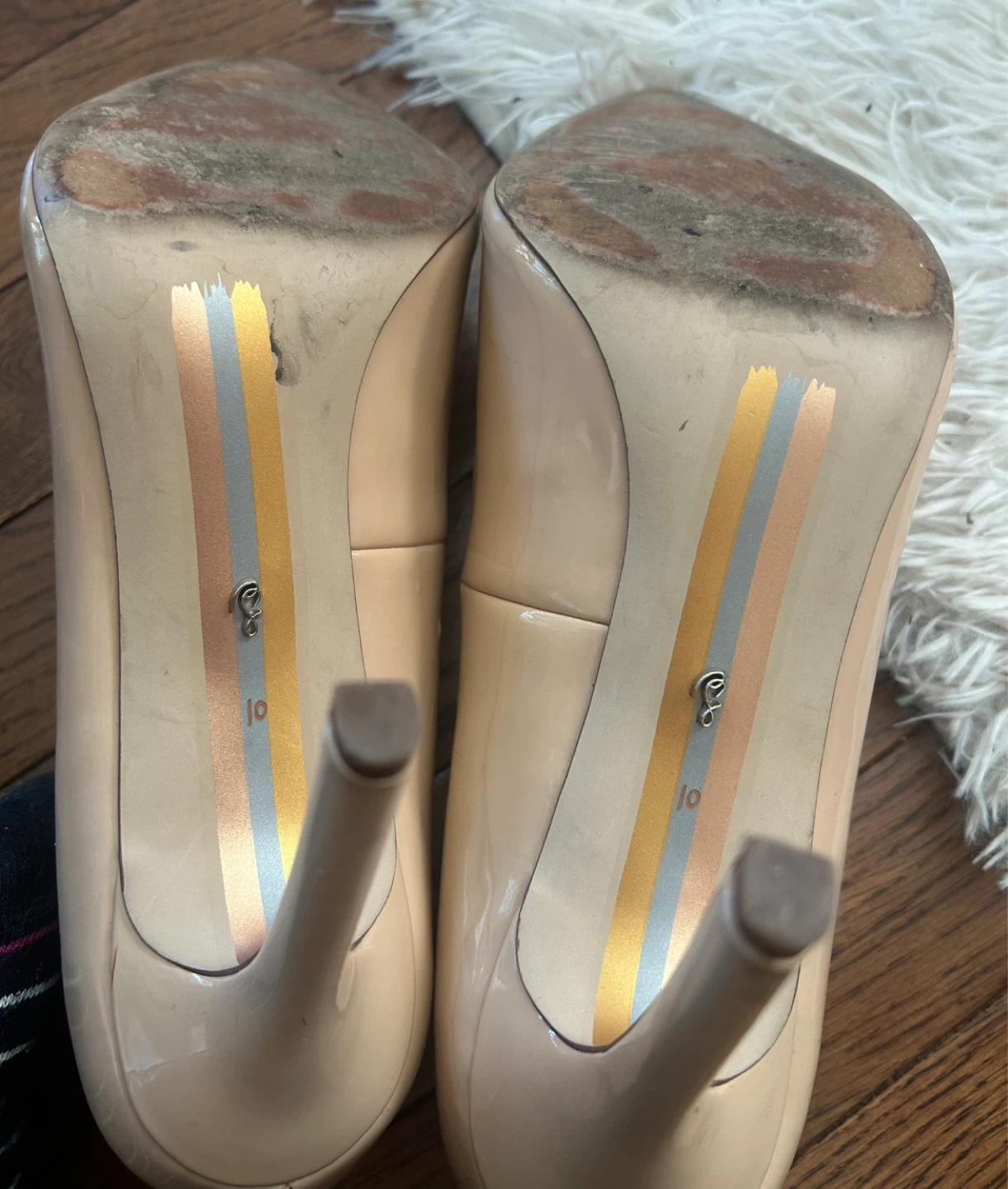 Sam Edelman Patent Heels - Size 10 - photo 3
