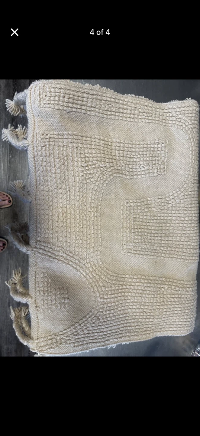 Brand New With Tags Maison Simons Wool Bath Mat - photo 3