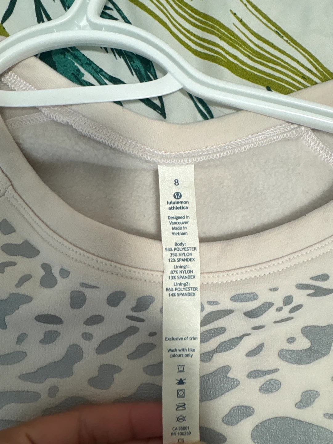 Lululemon Athletica Crewneck Sweatshirt Size 8 - photo 3