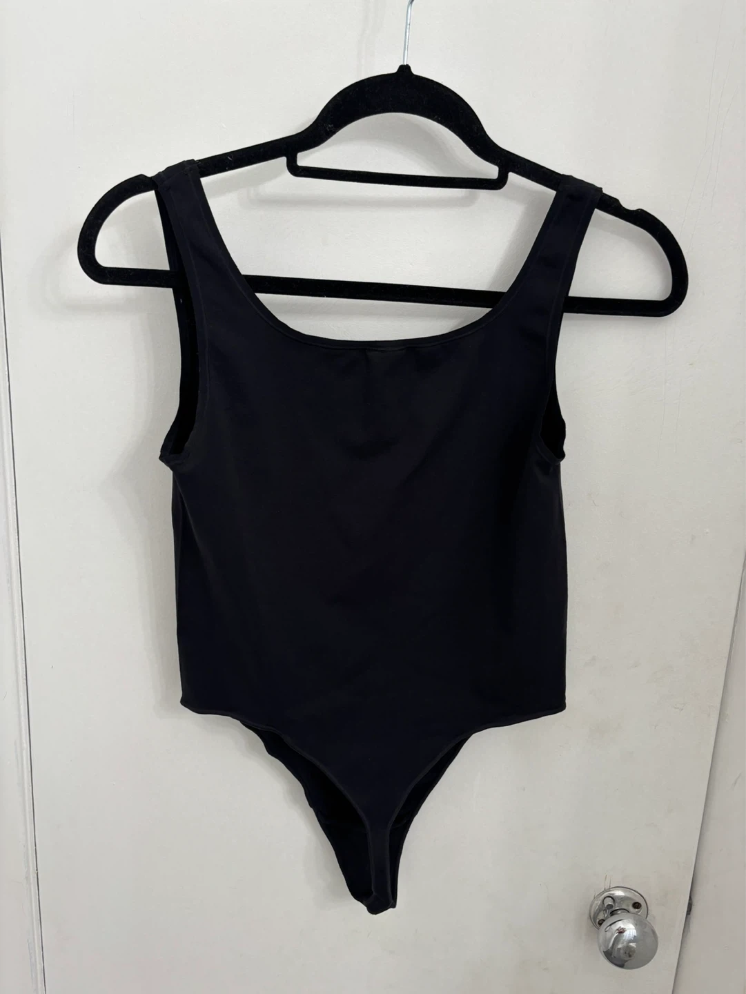 Babaton black Square Neck Bodysuit - photo 2