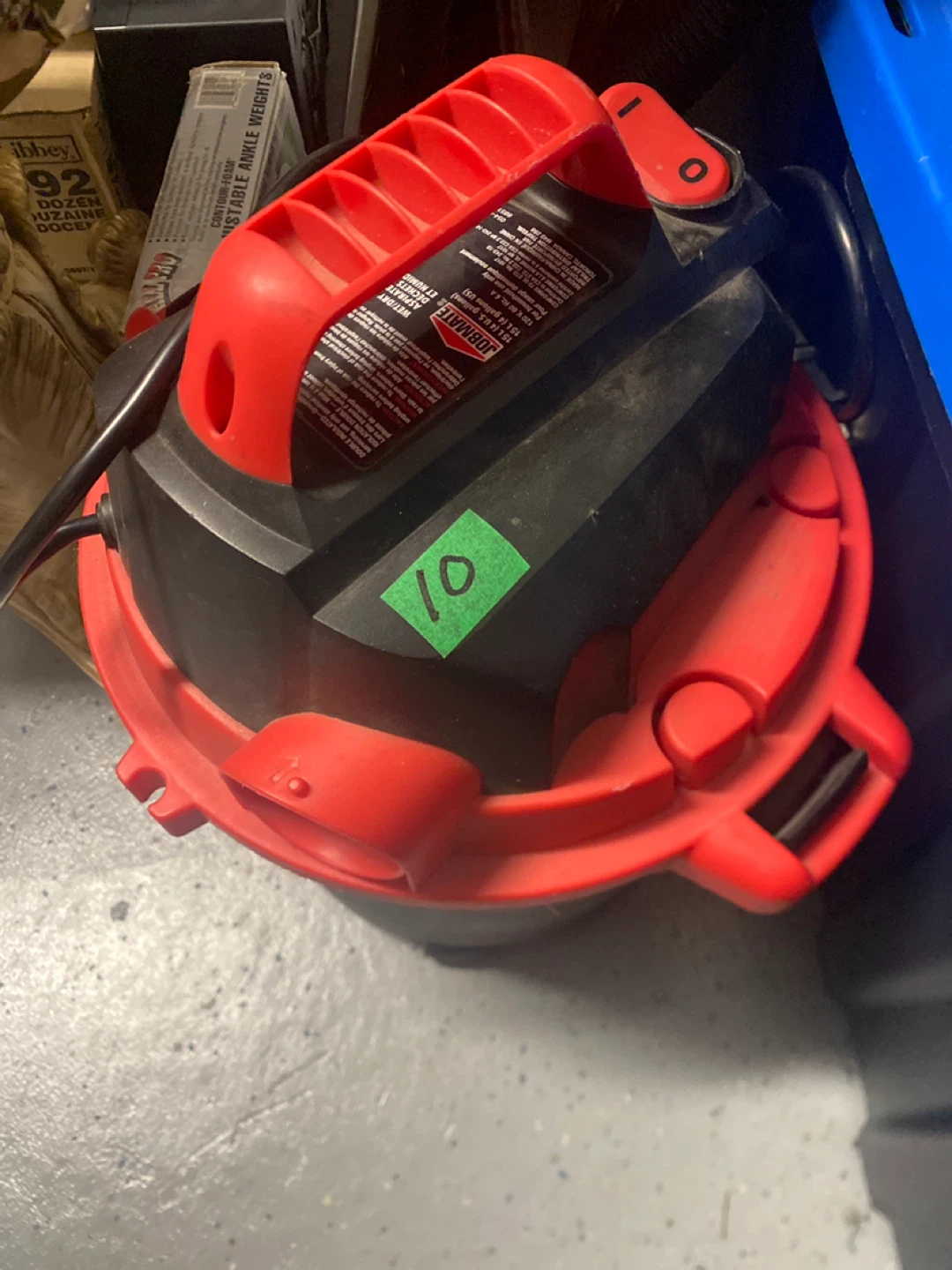 Jobmate Wet/Dry Shop Vacuum