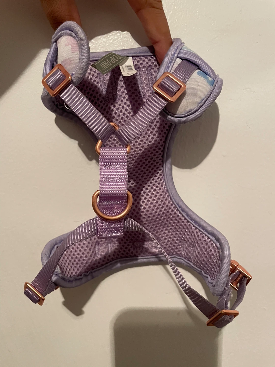 Top Paw Purple Cheetah XS Dog Harness - photo 2