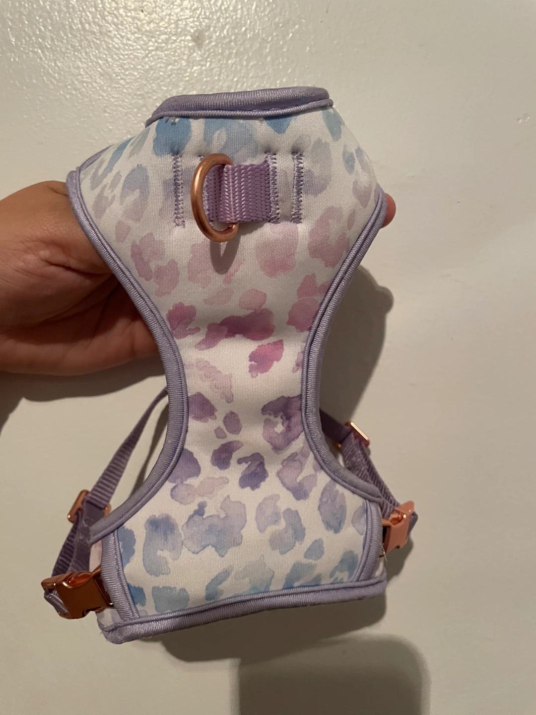 Top Paw Purple Cheetah XS Dog Harness