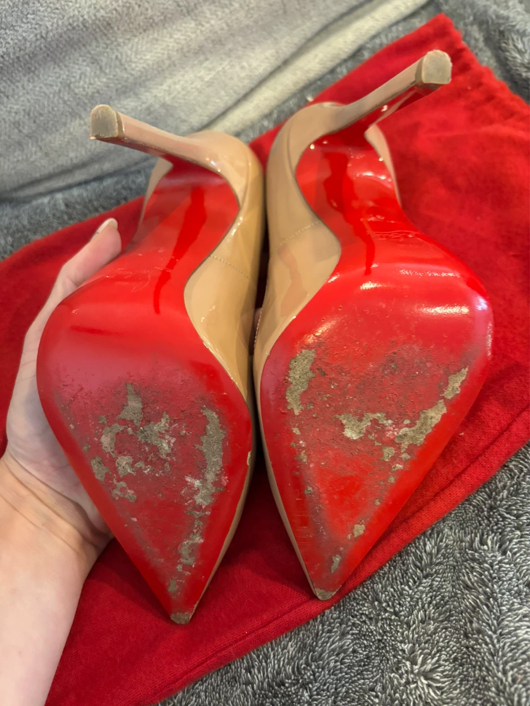 Christian Louboutin Pigalle Heels Size 37 - photo 3