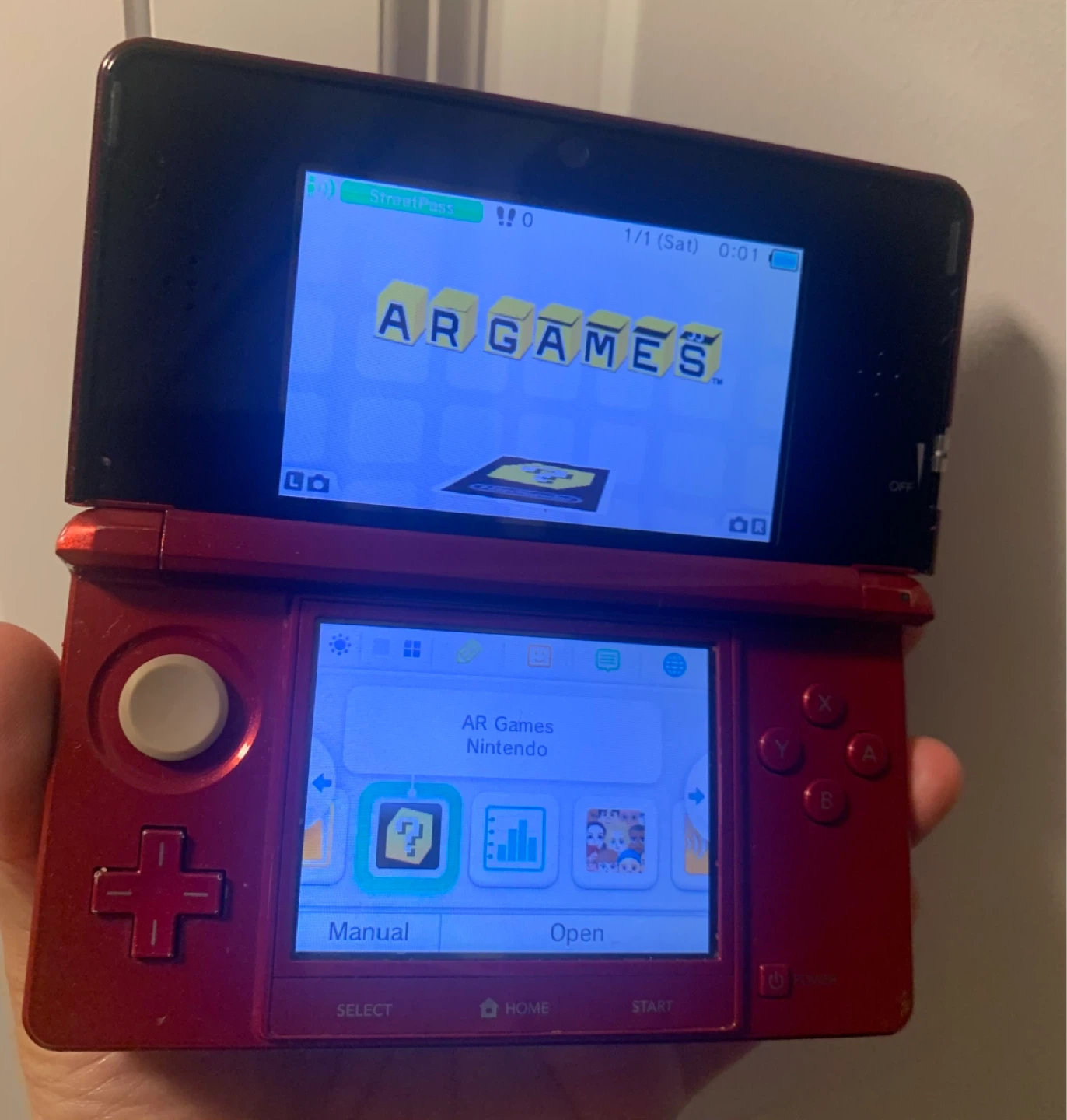 Nintendo 3DS  Console - Red - photo 3
