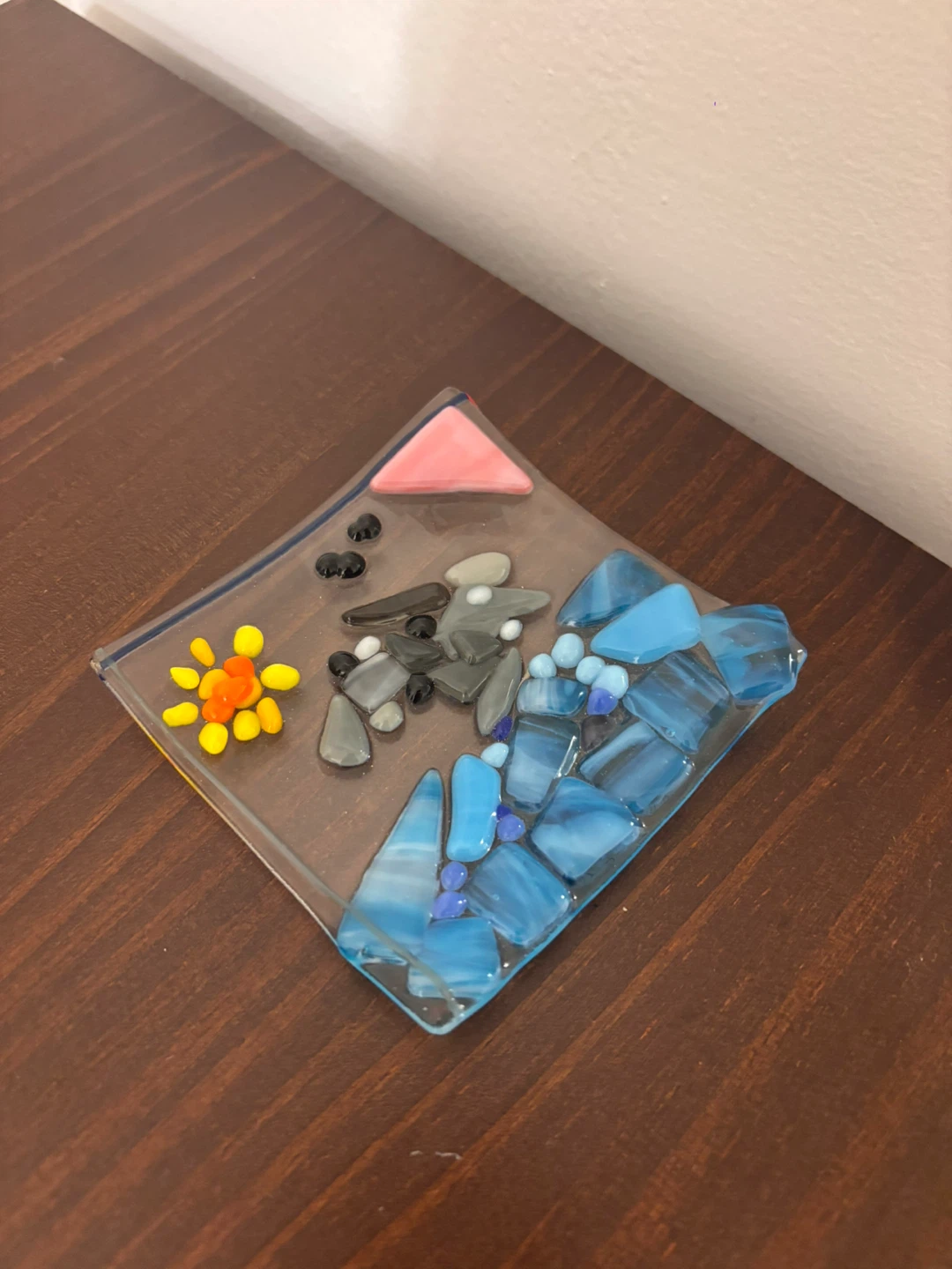 Handmade Fused Glass Dish