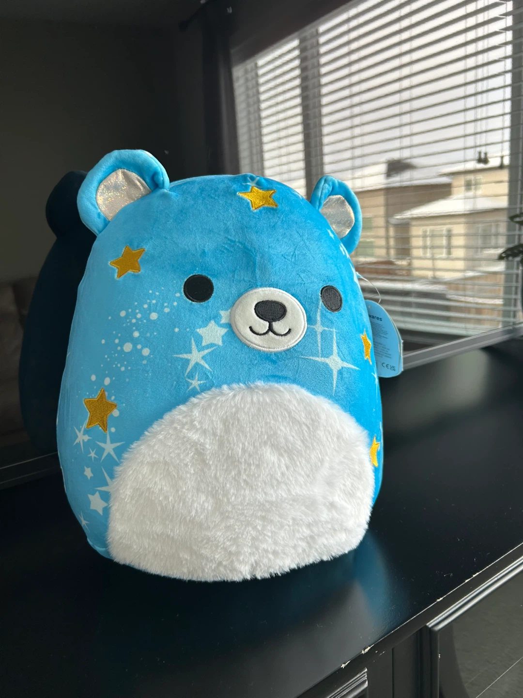 Squishmallows Blue Star Bear Plush