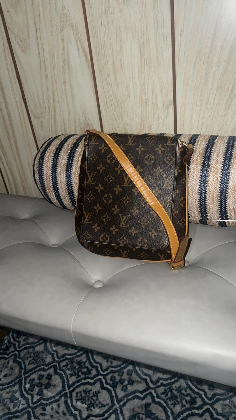 Monogram Canvas Messenger Bag