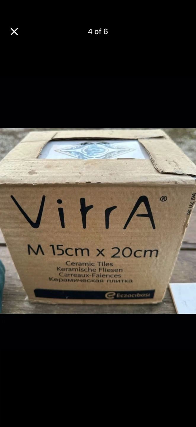 Vitra M 15cm x 20cm Ceramic Tiles - photo 3