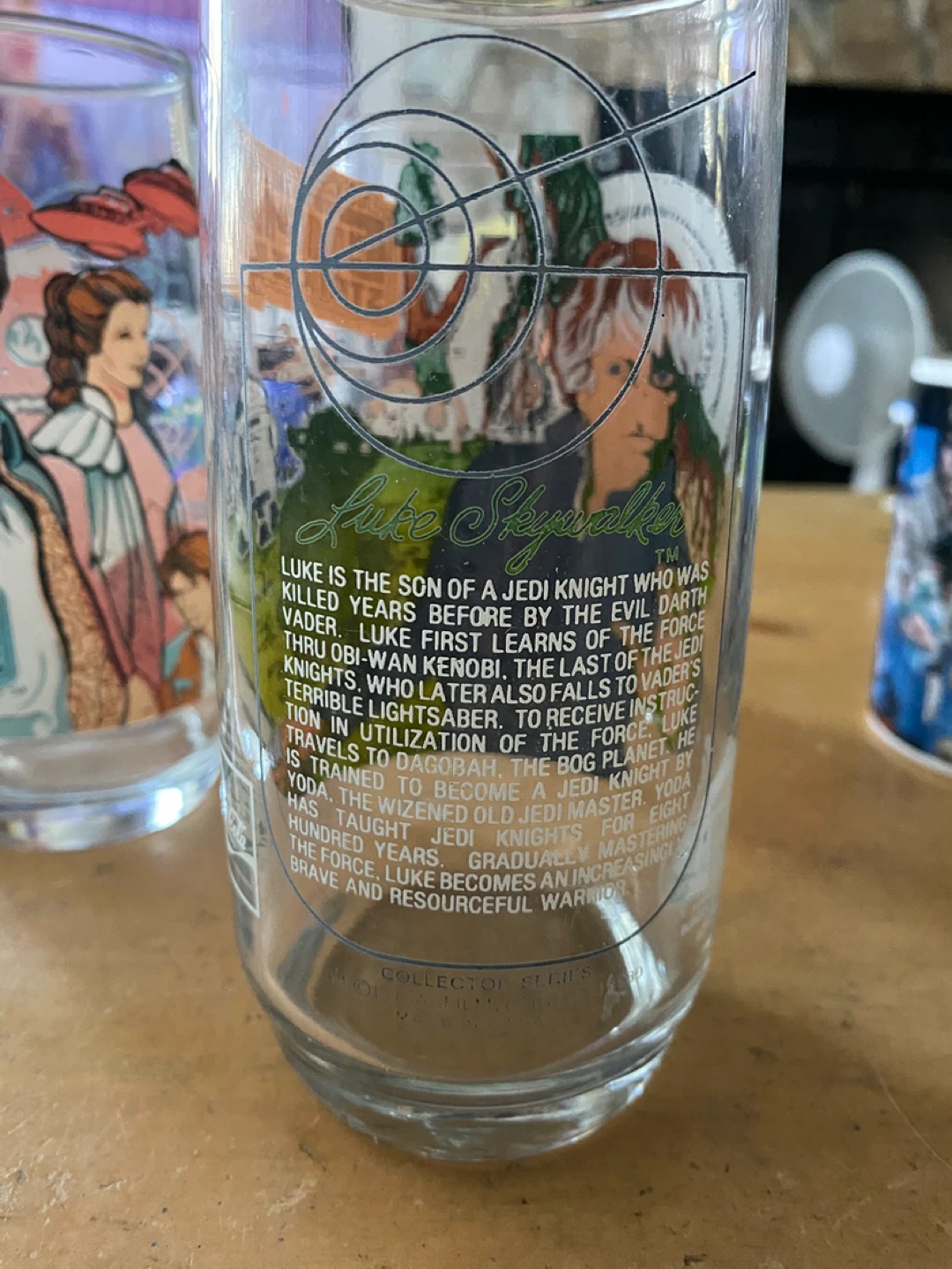 Star Wars Collector Drinking Glasses Burger King 1980 + Mug - photo 3