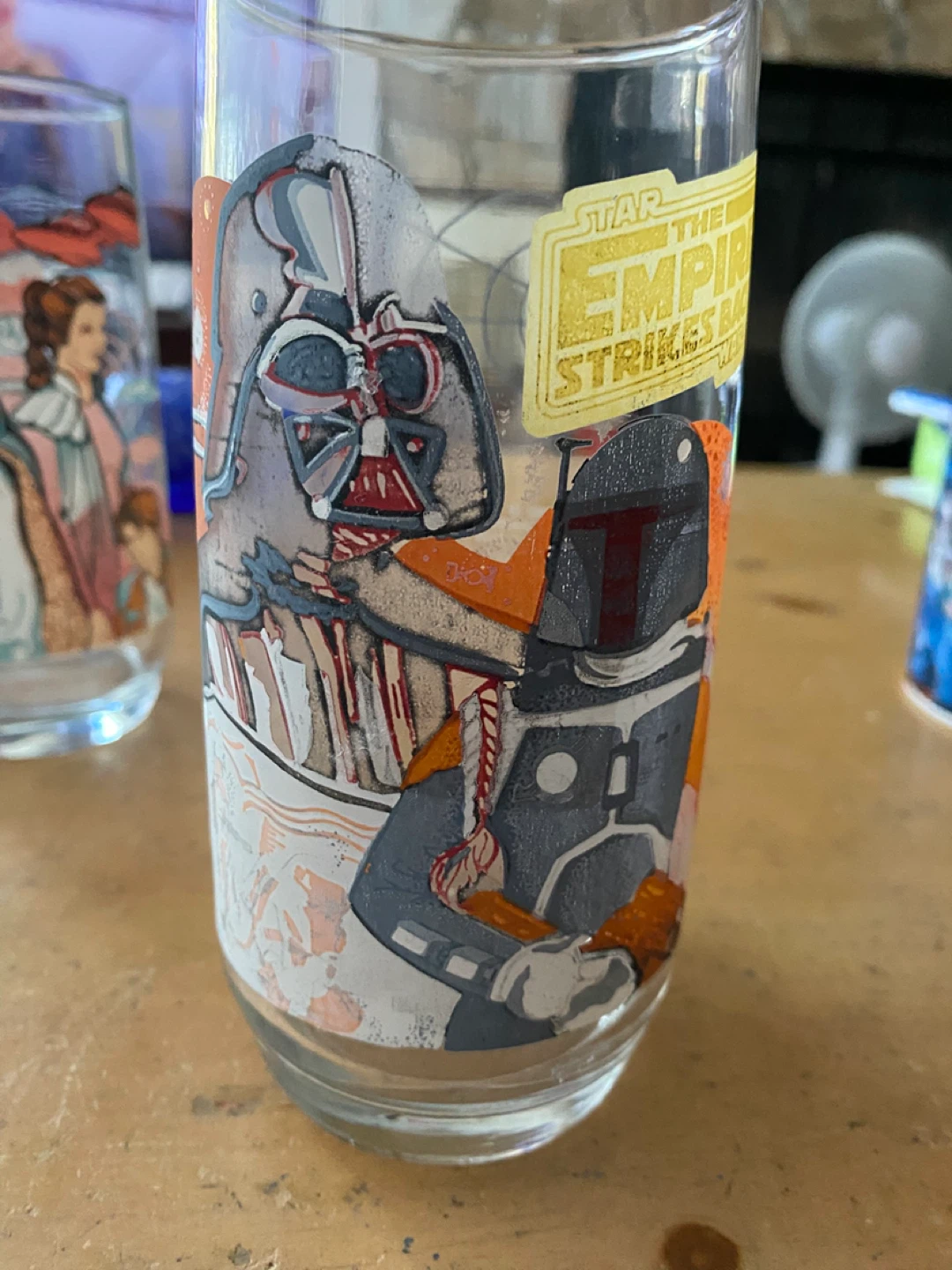 Star Wars Collector Drinking Glasses Burger King 1980 + Mug - photo 5