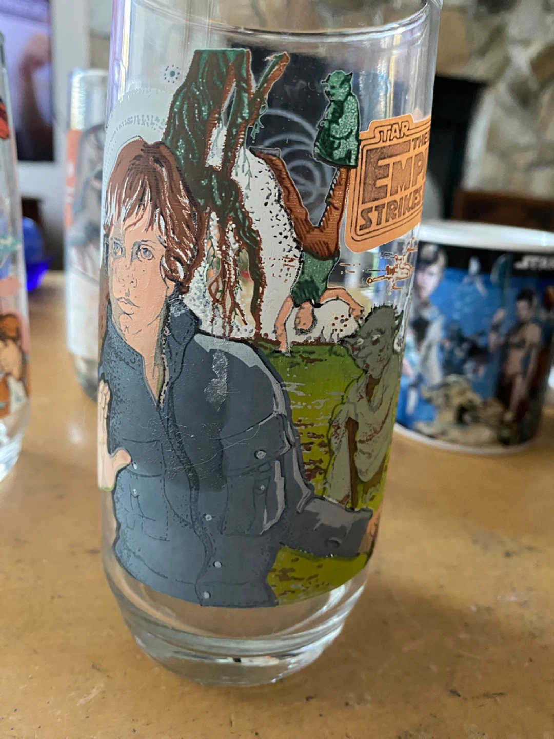 Star Wars Collector Drinking Glasses Burger King 1980 + Mug - photo 2