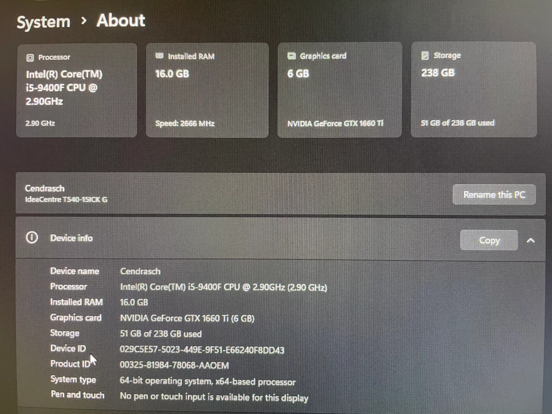 PC Setup Lenovo Gaming - photo 5