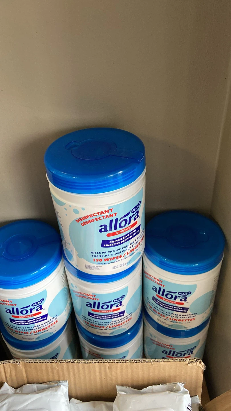 Allora Surface Disinfecting Wipes - 150 Wipes