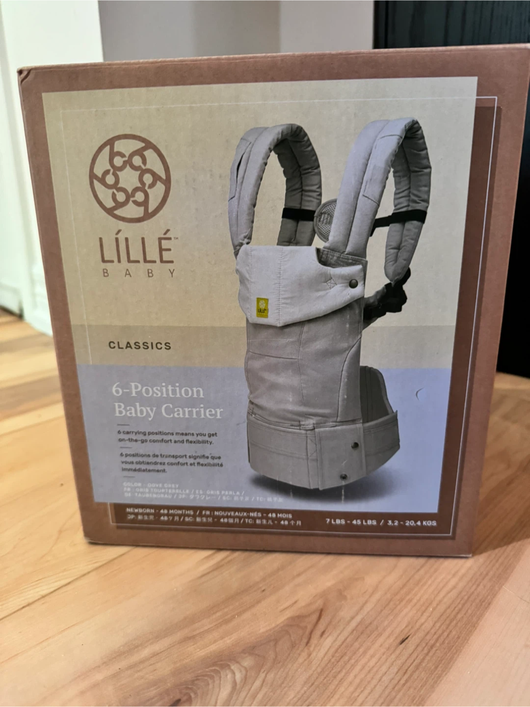 Lillebaby Classics 6-Position Baby Carrier - Dove Grey - photo 2