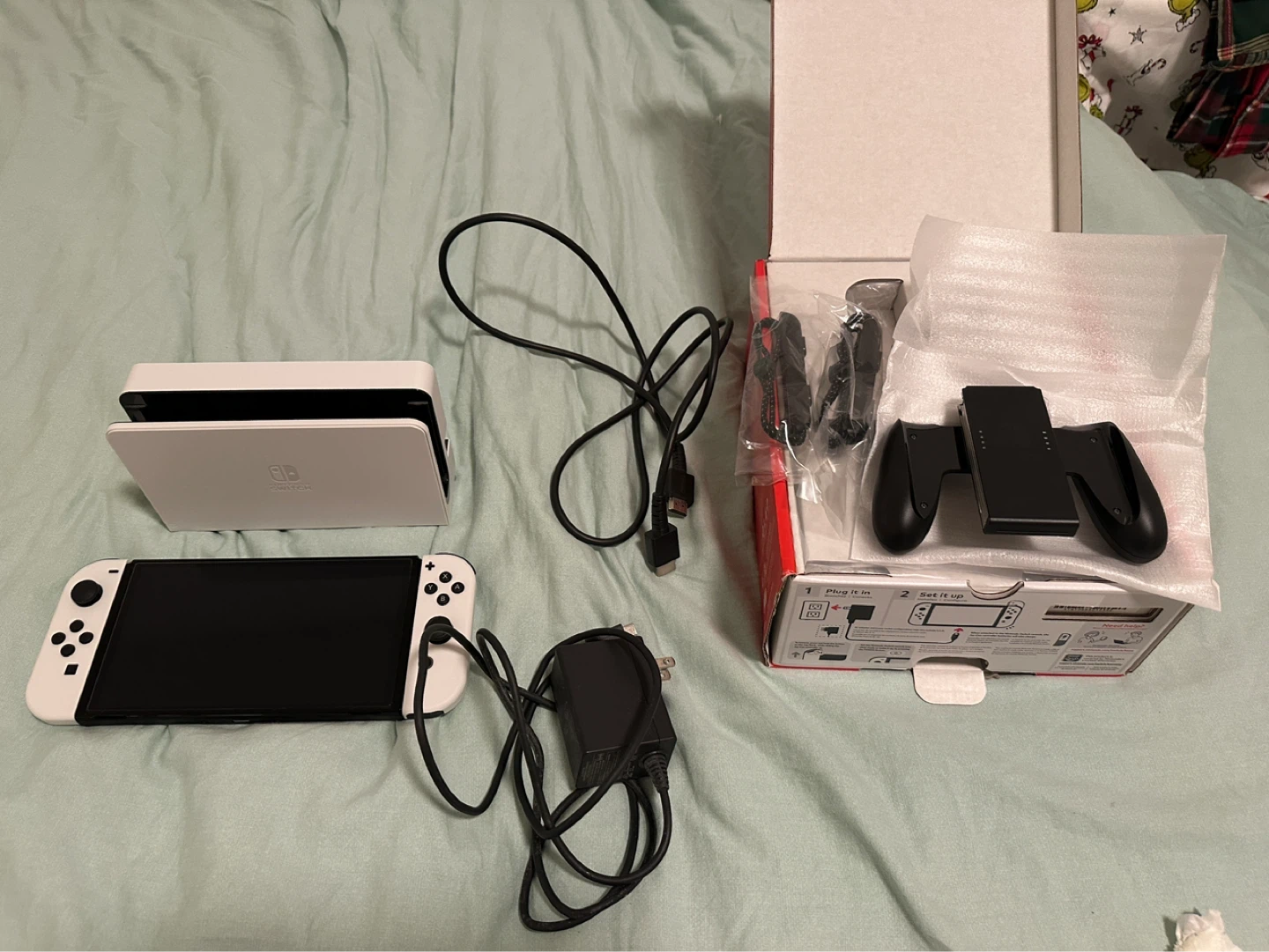 Nintendo Switch OLED Model Full Box - photo 2