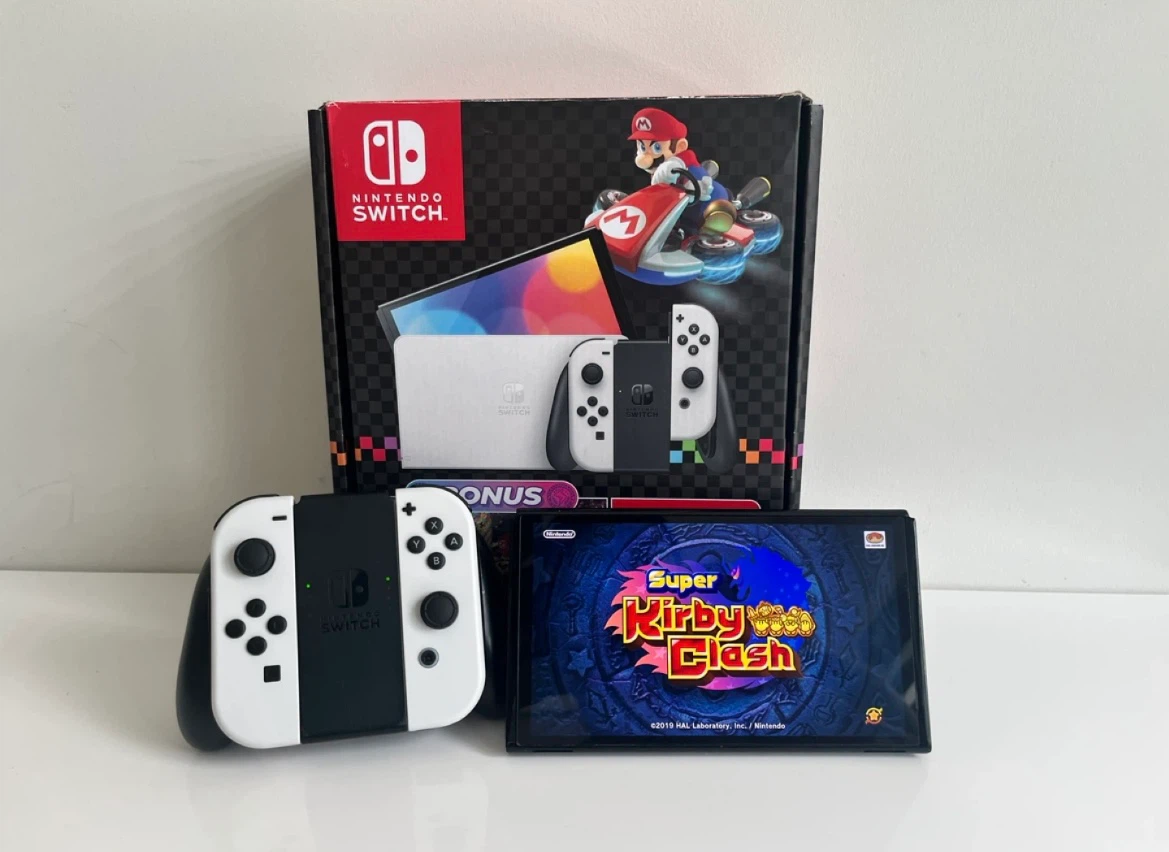 Nintendo Switch Console with Mario Kart Bonus