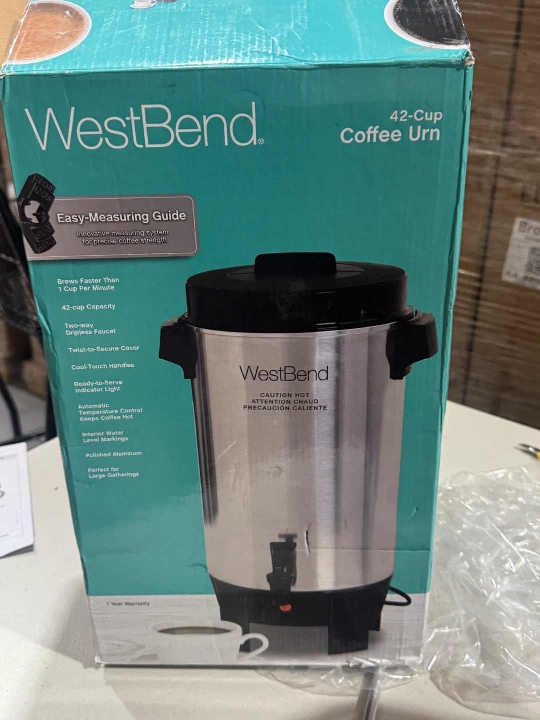 WestBend 42-Cup Coffee Urn